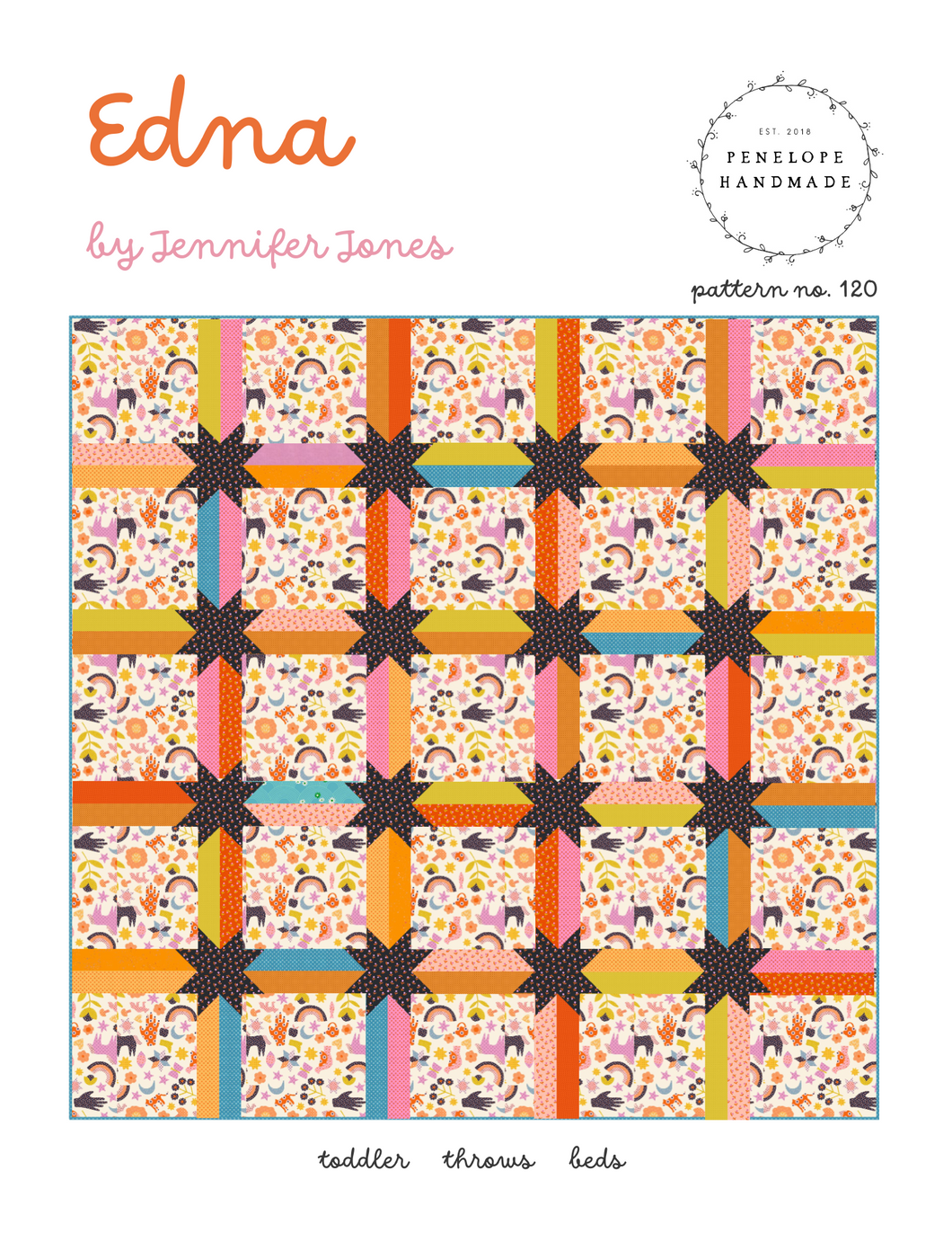 Edna Quilt Pattern  |   Paper Version