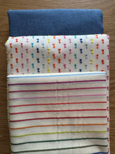 Load image into Gallery viewer, Denim and Dots Double Irish Chain