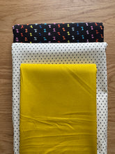 Load image into Gallery viewer, Modern Black and White Double Irish Chain Quilt Kit