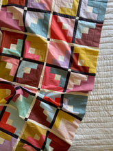 Load image into Gallery viewer, Josephine in Ruby and Bee Quilt Kit