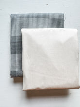 Load image into Gallery viewer, Theodore in Gingham and Cream Quilt Kit-Twin Size