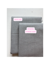 Load image into Gallery viewer, Theodore in Gingham and Cream Quilt Kit-Twin Size