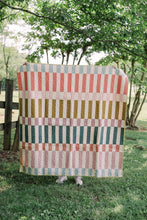 Load image into Gallery viewer, Preorder: Whimsical Garden Madeline-Square Throw Quilt Kit