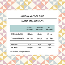 Load image into Gallery viewer, Ramona Quilt Pattern