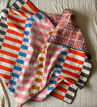 Load image into Gallery viewer, Modern Madeline Square Throw Quilt Kit