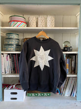 Load image into Gallery viewer, Signature Series Vintage Floral Star Quilt Block Sweatshirt-small
