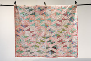 Pink Vintage Twin Quilt