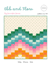 Load image into Gallery viewer, Ebb and Flow Quilt Pattern  |  Paper Version
