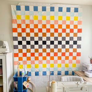Retro Rainbow Quilt Kit