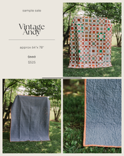 Load image into Gallery viewer, Vintage Andy Quilt
