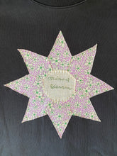 Load image into Gallery viewer, Signature Series Vintage Floral Star Quilt Block Sweatshirt-medium
