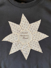 Load image into Gallery viewer, Signature Series Vintage Floral Star Quilt Block Sweatshirt-small
