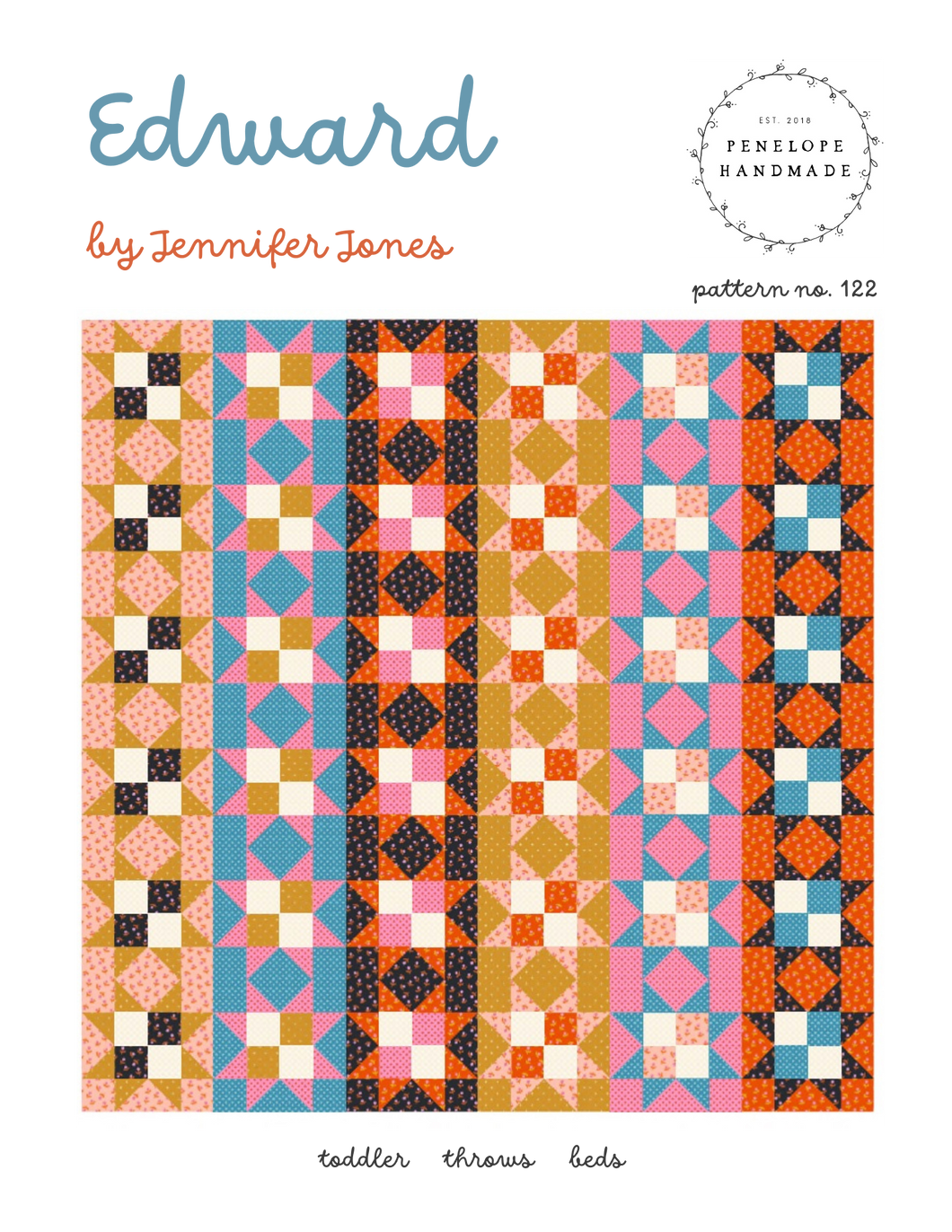 Edward Quilt Pattern  |   Paper Version