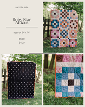 Load image into Gallery viewer, Ruby Star Society Atticus Quilt
