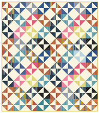 Load image into Gallery viewer, Ramona Layer Cake Quilt Kit - Warp &amp; Weft x Bella Solids
