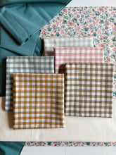 Load image into Gallery viewer, Gingham Churn Dash quilt kit
