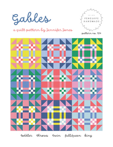Gables Quilt Pattern  |   Paper Pattern
