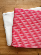 Load image into Gallery viewer, Warm Red Warp and Weft Meadowlark Throw Quilt Kit
