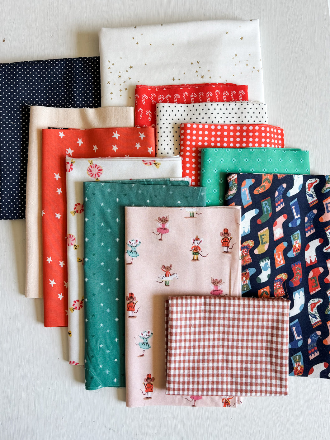 Handmade Christmas Geraldine Quilt Kit (Pre-order)