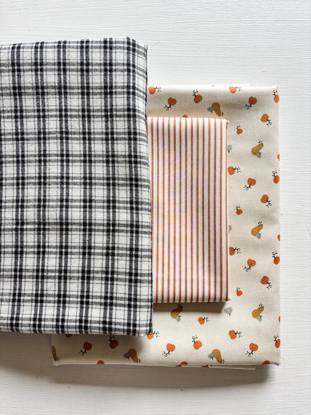 Pumpkin Patch Wholecloth Quilt Kit
