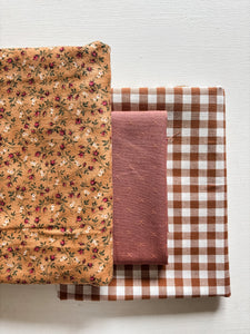 Flannel Florals Wholecloth Quilt Kit