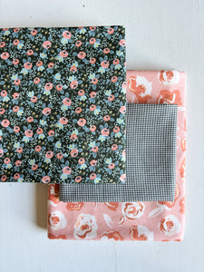 Flannel Bouquet Wholecloth Quilt Kit