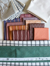 Load image into Gallery viewer, Pumpkin &amp; Mulberry Ramona Backing and Binding - Flannel + Coneflowers

