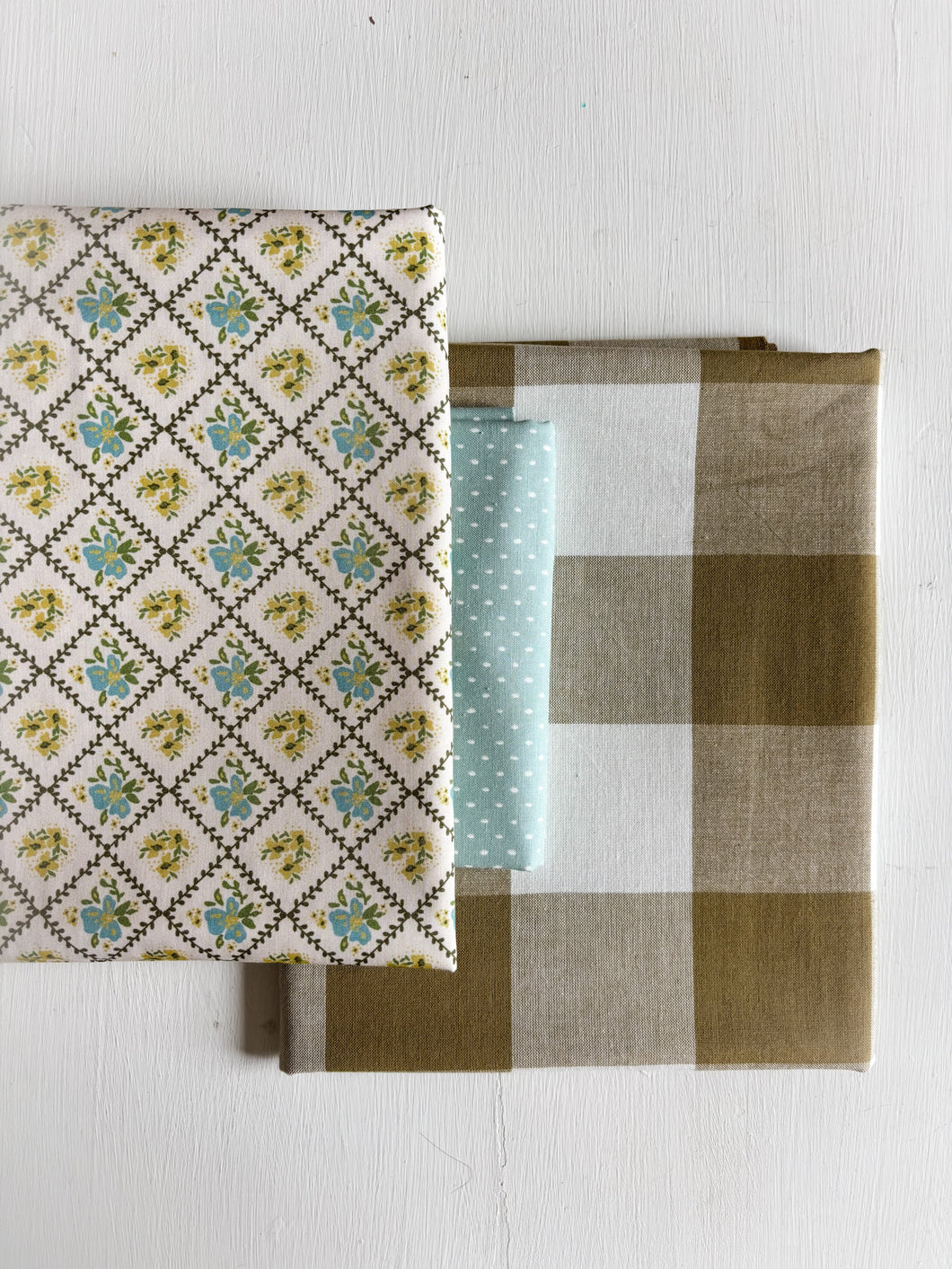 Mossy Trellis Wholecloth Quilt Kit