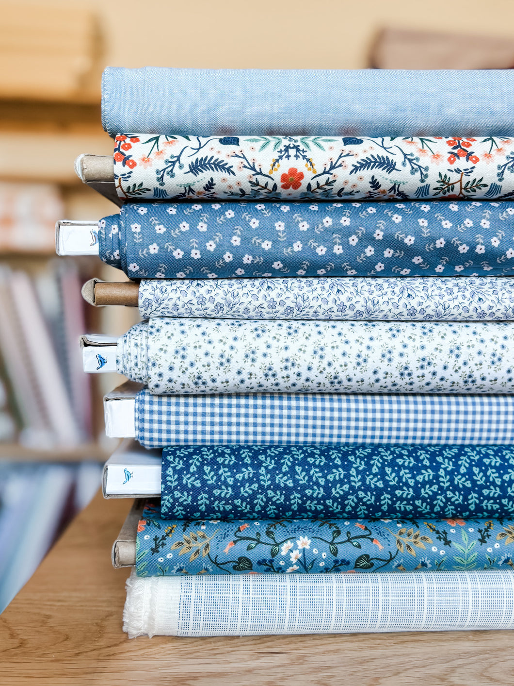 Cottage Blues 9 FQ Bundle