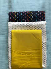 Load image into Gallery viewer, Modern Black and White Double Irish Chain Quilt Kit
