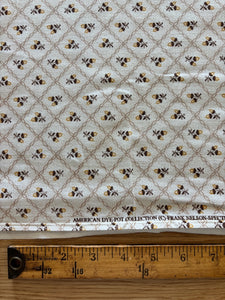 Vintage Fabric / American Dye Pot Collection / Acorns
