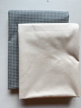 Load image into Gallery viewer, Theodore in Gingham and Cream Quilt Kit-Throw Size
