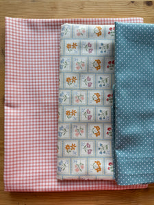 Postage Stamp Wholecloth Quilt Kit