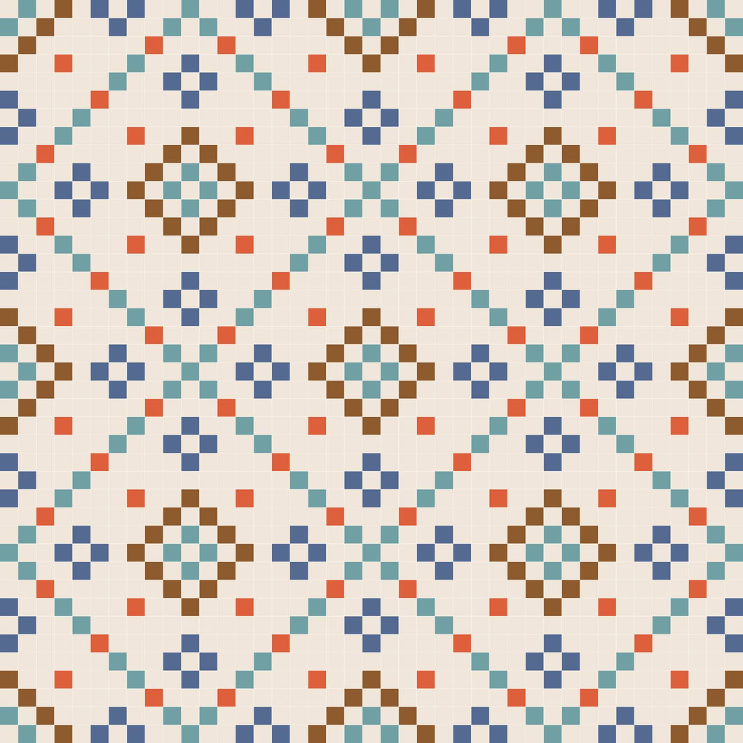 Schoolhouse Meadowlark Throw Quilt Kit