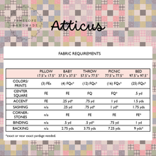 Load image into Gallery viewer, Atticus Quilt Pattern

