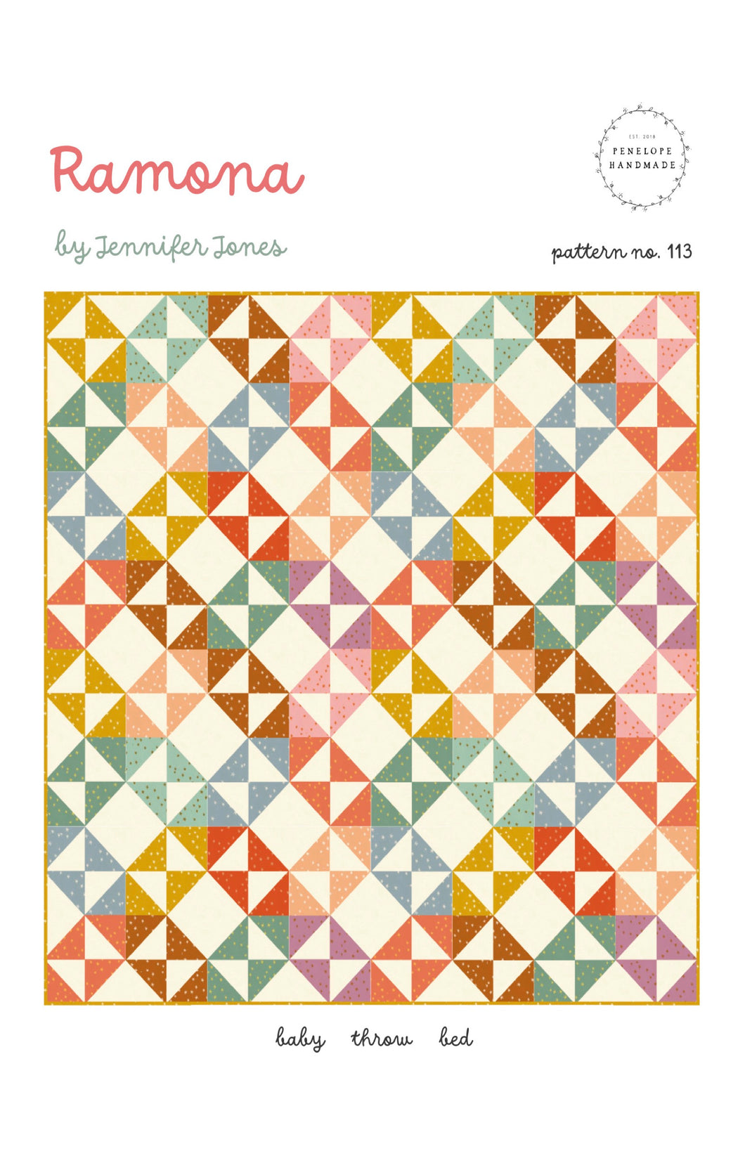 Ramona Quilt Pattern  |   Paper Version