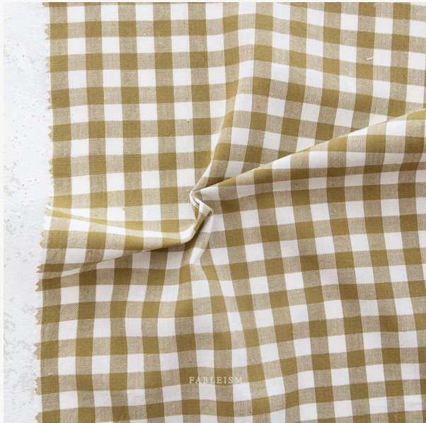 Fableism Camp Gingham in Moss
