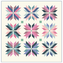 Load image into Gallery viewer, Ocean Sunset Lottie Throw Quilt Kit
