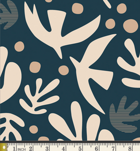 Duval Boho Birds Nova WIDEBACK Backing