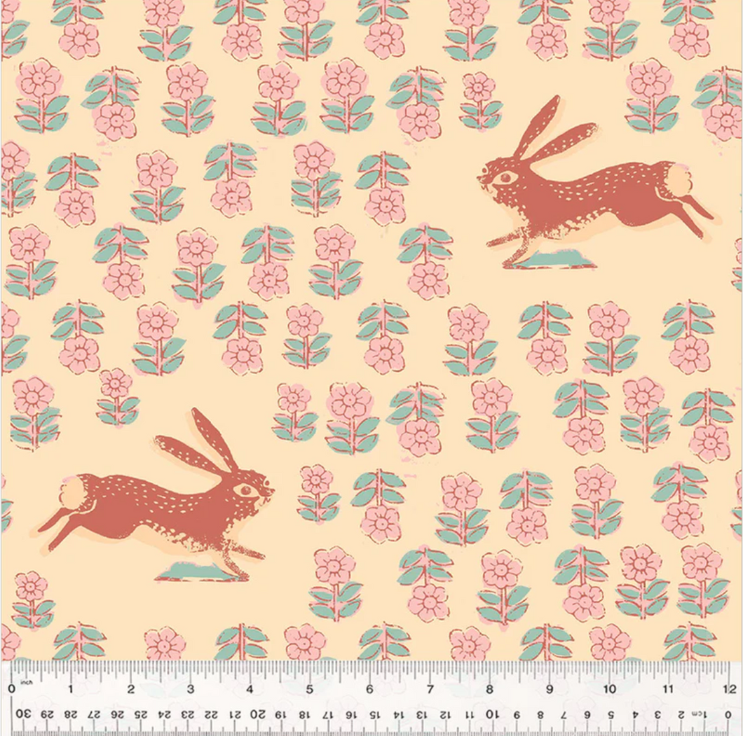 Heather Ross - Rabbit - Wide Back - 1.5 yds