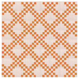 Rose Garden Double Irish Chain Quilt Kit