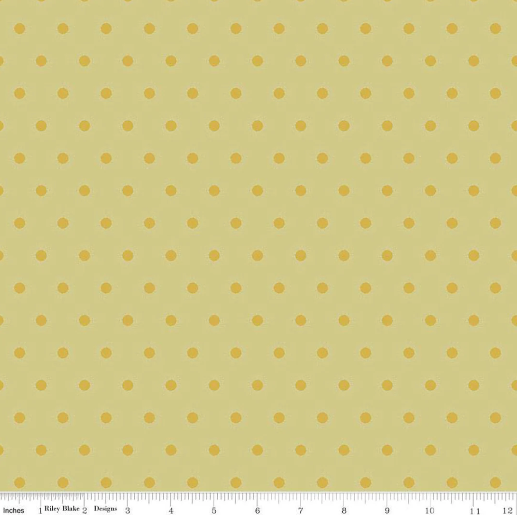 Riley Blake / Wanderlust - Sunshine / Flax