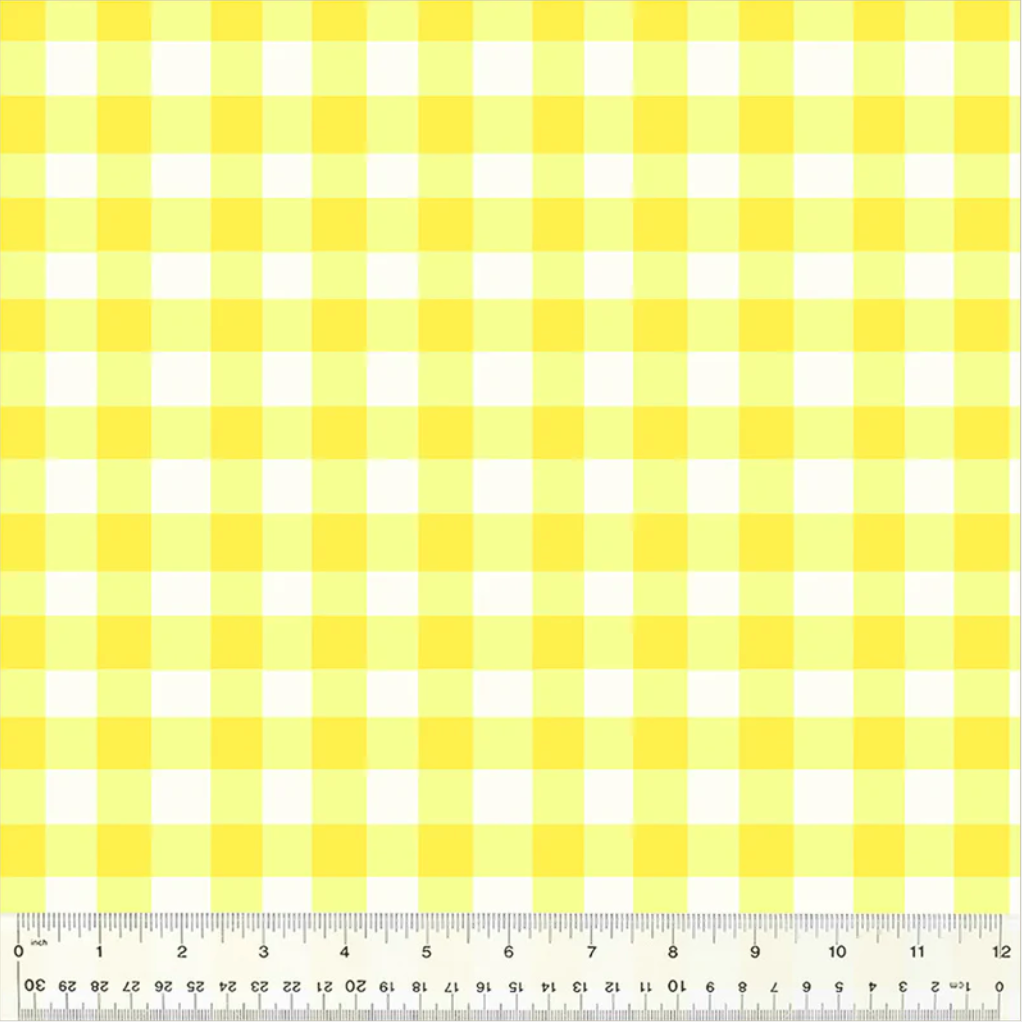 Windham / Heather Ross By Hand / Essential Gingham Lemon