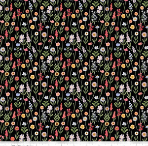 Riley Blake Flora / Black