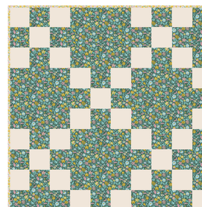 Morning Meadow Irish Chain Quilt Kit