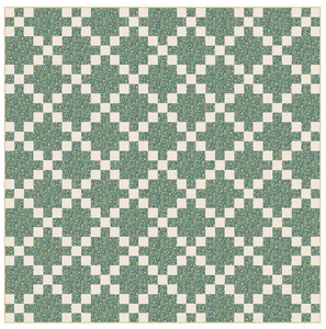 Morning Meadow Irish Chain Quilt Kit