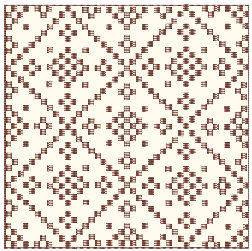 Gingham Wovens Meadowlark Throw Quilt Kit