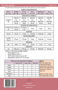 Geraldine Quilt Pattern