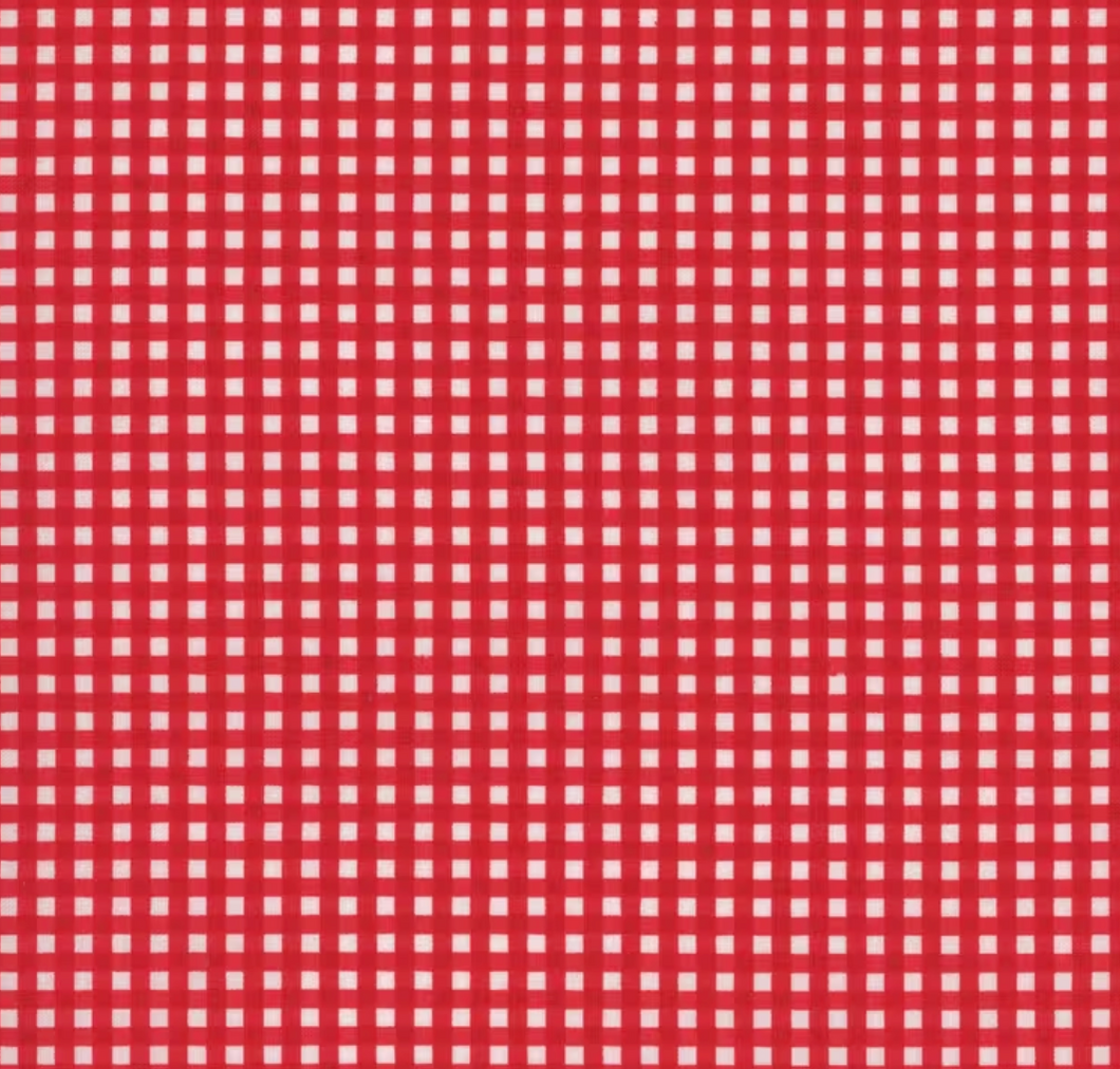 Riley Blake | Small Gingham | Red