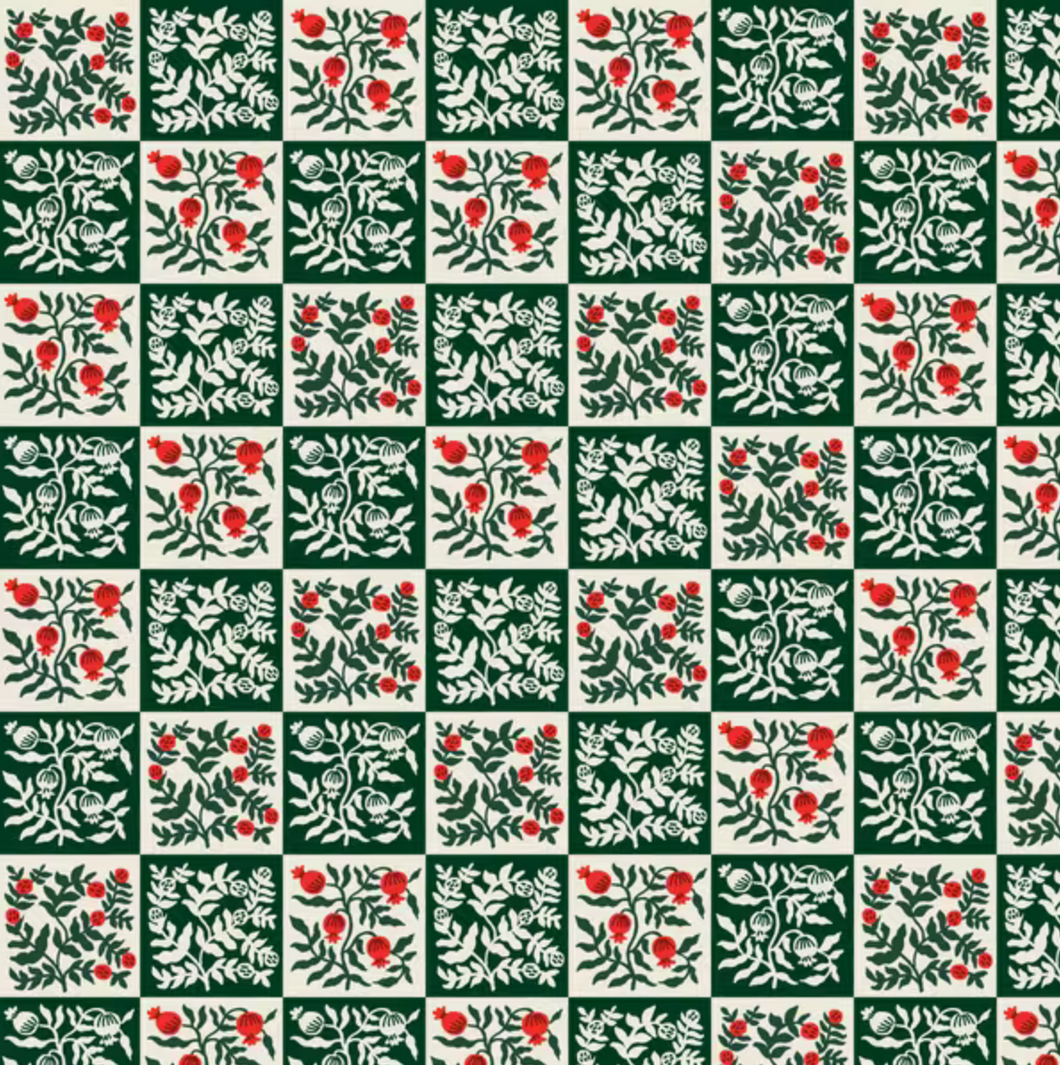 Rifle Paper Co. | Holiday Classics | Yuletide Floral in Evergreen